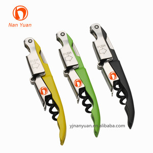 Ouvre-<span class=keywords><strong>bouteille</strong></span> à <span class=keywords><strong>vin</strong></span> multifonction pliable à double charnière, tire-<span class=keywords><strong>bouchon</strong></span> artisanal portable avec serveurs <span class=keywords><strong>pour</strong></span> barman - Product Image 2