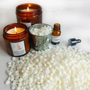 Vendite dirette della fabbrica prezzo a buon mercato 100% naturale cera di soia organico colonna di cera di soia a candela cera granulare di soia per la fabbricazione di candele - Product Image 1