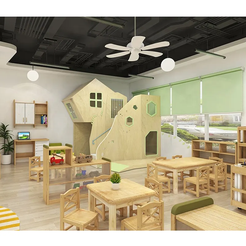 최신 사우디 유치원 교실 가구 디자인 어린이 활동 놀이 방 디자인 보육 및 유치원