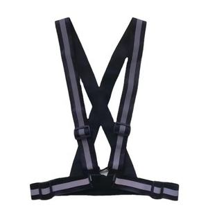 工場卸売 高視認性反射ベスト 弾性安全ハーネス 長さ調節可能＆カスタムロゴ/カラー対応 - Product Image 6