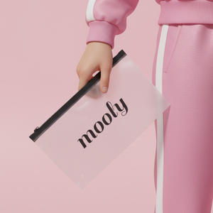 Vêtements Ziplock Sacs En Gros Impression Personnalisée <span class=keywords><strong>Sac</strong></span> À Fermeture Éclair avec logo pour Vêtements Givré Curseur Eva Blanc Zipper Vêtements Sacs - Product Image 1