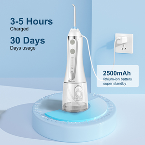 H2ofloss 5 chế độ IPX7 không thấm nước không dây nước Flosser di động bằng miệng Irrigator thông minh mạnh mẽ có thể tháo rời nha khoa xỉa - Product Image 5