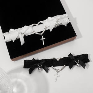 Club nocturno americano europeo moda Sexy mujer aleación pierna anillo tobillera banda elástica lazo cadena borla pierna moda cuerpo cadena moda cuerpo joyería - Product Image 5