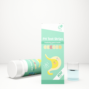 <span class=keywords><strong>Tiras</strong></span> Reactivas para <span class=keywords><strong>Orina</strong></span> y Ácido Gástrico de la Marca LYZ con Medición Precisa de <span class=keywords><strong>pH</strong></span> - Product Image 1