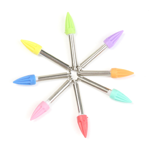 고품질 뜨거운 판매 100 개 상자에 구두 연마 브러시 팁 치과 청소 - Product Image 6