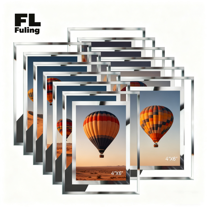 Wholesale Crystal Glass Photo Frame Tabletop