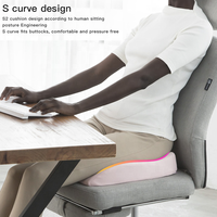 Coussin ferme de coccyx de mousse de mémoire de coussin de bureau de chaise de forme de vague de brevet