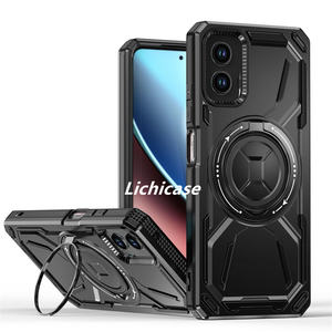 เคสโทรศัพท์ Lichicase แบบแม่เหล็กกันกระแทก ป้องกันรอบด้าน 2 in 1 สำหรับ Motorola Edge 50 <span class=keywords><strong>Fusion</strong></span> - Product Image 6