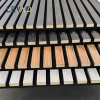 Panneaux muraux d'absorption acoustique de haute qualité, panneaux muraux WPC, panneaux muraux à lattes, panneaux acoustiques pour la décoration intérieure
