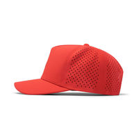 Gorra de Béisbol Personalizada con Parche de Goma con Logotipo, de Nailon y Poliéster, con Corte Láser, Impermeable, para Golf, Talla M