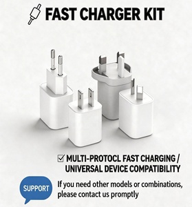 Adattatore USB con Spina USA, Caricabatterie Tipo C PD20W, Caricatore da Muro a Ricarica Rapida, Power Bank per iPhone 15 Max e <span class=keywords><strong>Samsung</strong></span> S25 Ultra - Product Image 5