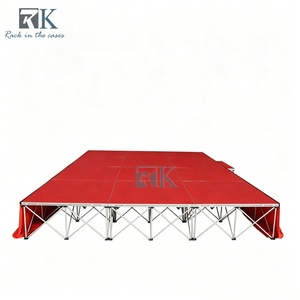 เวทีอลูมิเนียมแบบพกพาสำหรับการแสดงพิธีการในโรงเรียน - Product Image 1