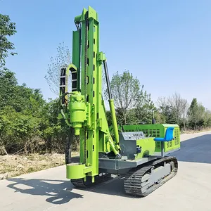 Yugong Solar Ground Screw Pile And Pillar Pole Installation Hydraulic Crawler Pile Driver For Photovoltaic