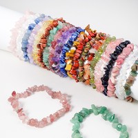 Bracelet en pierres naturelles en gros : Améthyste, Aventurine Verte, Œil de Tigre – Bijou en cristal et pierres précieuses