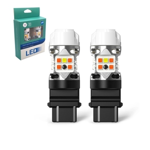 3157 T25 P27/7W Canbus motocicleta <span class=keywords><strong>luz</strong></span> trasera bombillas LED para Interior <span class=keywords><strong>de</strong></span> coche interruptor <span class=keywords><strong>de</strong></span> marcha atrás Compatible A4 Altima March Jetta - Product Image 1
