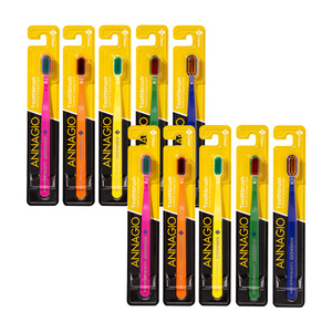[ANNAGIO] Cepillo de dientes ultra suave de 0,01 mm para dientes sensibles y lengua, protección de encías, salud dental, diseño ergonómico, agarre cómodo - Product Image 4