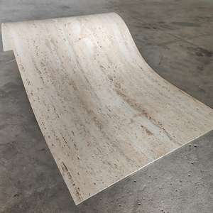 Pietra Travertino Morbida MCM, Pietra Flessibile Moderna, Grande Lastra Ignifuga, Leggera e Impermeabile <span class=keywords><strong>per</strong></span> Rivestimento Pareti di Ville di Alta Qualità - Product Image 1