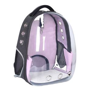BSCI Factory Airline Approved Convenient Pet Space Capsule Bag Polyester Zaino Outdoor <b>Cat</b> Bag <b>Backpack</b> For Travelling Strolling - Product Image 1