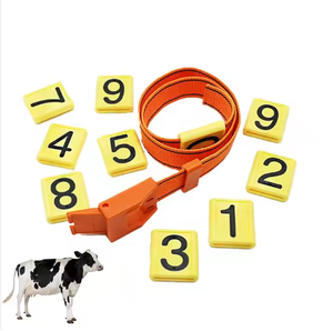 Identifikasi hewan sapi sapi gelang penanda tali leher kerah kambing domba dapat disesuaikan dengan angka - Product Image 5
