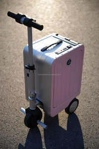 USB Charging Ride-On Robot Luggage Smarter Aluminium Hardcase Carry-On <strong>Suitcase</strong> TSA <strong>Lock</strong> for Travel ABS PC Material Carton - Product Image 6