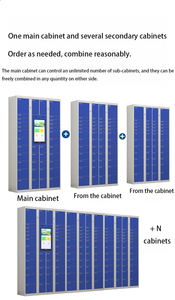 Armoire de livraison intelligente, armoire de rangement extérieure pour <span class=keywords><strong>colis</strong></span> scolaires, armoire de <span class=keywords><strong>dépôt</strong></span> et de récupération à l'entrée de la communauté. - Product Image 3