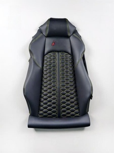 Coprisedili di Alta Qualità per <span class=keywords><strong>Audi</strong></span> Rs4 Rs3 e Rs5, Sostituzione <span class=keywords><strong>Sedili</strong></span> in Pelle Nappa Nera, Vendita all'Ingrosso - Product Image 3