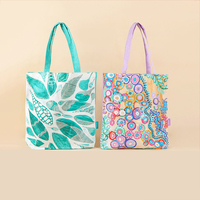 Sacs fourre-tout en coton personnalisés avec logo imprimé WML016, sacs de rangement en toile imprimés colorés pour la publicité et la promotion de la formation