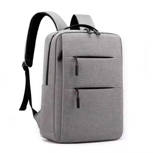 Promotional New Unisex Large Capacity Laptop <b>Backpack</b> <b>Waterproof</b> Business Zipper Polyester USB Charging Port Oxford PU Computer - Product Image 3