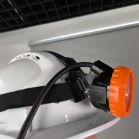 Lampe frontale de sécurité LED KL8M ultra-lumineuse rechargeable et étanche pour l'exploitation minière du charbon