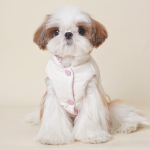 Double-Sided Wear Plaid Cotton Dog Vest Warm Reversible Sleeveless Pet <b>Clothes</b> for Winter - Product Image 4