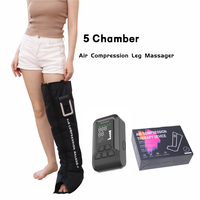 Masseur de jambe à compression d'air pour la circulation sanguine et le soulagement de la douleur, fatigue des pieds