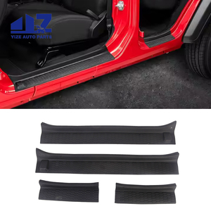 Accessoires de voiture Kit de protection de seuil de porte pour <span class=keywords><strong>Jeep</strong></span> <span class=keywords><strong>Wrangler</strong></span> 2018 + JL JLU & Gladiator JT - Product Image 2