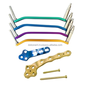 Juego de guías de perforación dobles para instrumental quirúrgico ortopédico, guía de perforación para placas óseas, proveedor mayorista veterinario - Product Image 4