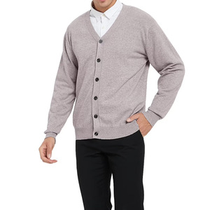 Hot Selling Breathable Comfortable Men <b>Cardigan</b> <b>Sweater</b> Comfortable Fit Men's V-neck Winter Long Sleeve <b>Cardigan</b> For Online Sale - Product Image 4