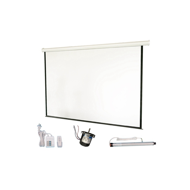 Electric Matte White Ceiling 120 Inch Projection Screen Motorized Projector
