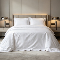 King-Size Bettwäsche-Set 100% Baumwolle Hautfreundlich Nicht-Pilling OEM für Hotel Gastgewerbe Spa