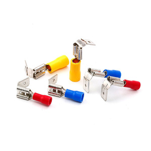 PBDD en forma de hombro <span class=keywords><strong>Mela</strong></span> y hembra Cable prensado aislado bloque de latón terminales Cable conector terminales - Product Image 2