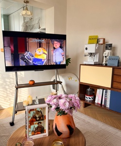 Soporte Móvil para <span class=keywords><strong>Televisor</strong></span>, para Sala <span class=keywords><strong>de</strong></span> Estar o Dormitorio, con Ruedas Giratorias, Carrito Universal para el Hogar, Soporte <span class=keywords><strong>de</strong></span> Pared - Product Image 5