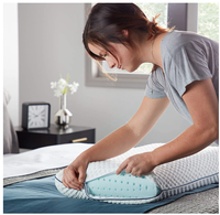 Standard größe Belüftetes Gel Memory Foam Körper Rücken Funktionelles Position ier kissen Anti-Apnoe Funktionelles Position ier kissen