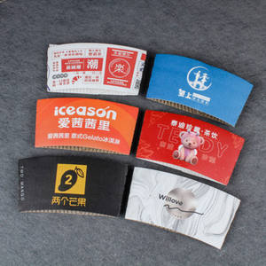 Portavasos de Papel Reciclado Personalizados con Logotipo, Doble Pared, para Bebidas Calientes y Frías, para Café, Vino y Agua Mineral, para Cafeterías - Product Image 6