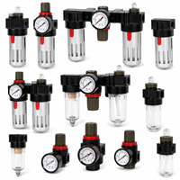 XQC AC2000 AFC2000 AFR2000 AR2000 AF2000 AL2000 BFR2000 Filtre-régulateur-lubrificateur pneumatique en aluminium moulé sous pression 15 bars