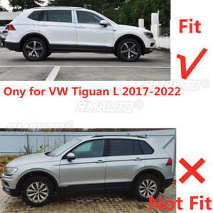 For Volkswagen VW Tiguan L 2017 2018 2019 2020 2021 Car Door <b>Window</b> Visor Wind Rain Sun Smoke Guard Deflector Vent <b>Shade</b> Shelter - Product Image 2