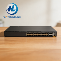 Switch de Fibra SFP+ Administrado JL659A JL658A de 24 Puertos 1/10G con Uplinks SFP56 de 4 Puertos 50G, Switch Central de Centro de Datos de Capa 3, Montaje en Rack 1U