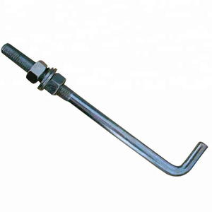 A307 <strong>Anchor</strong> <strong>Bolt</strong> <strong>Astm</strong> <strong>A36</strong> Mild Carbon Steel with Black Plain Oiled - Product Image 5