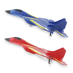 Avión de Control Remoto para Niños, Modelo 2CH 2.4G, Juguete de Avión RC con Luces, Avión de Combate RC de Espuma - Product Image 4
