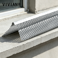 Profilé d'angle en métal expansé galvanisé de qualité supérieure, protection d'angle pour cloison sèche, protection d'angle mural, profilé de plâtre