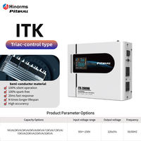 Estabilizador de Voltaje AVR sin Contacto con Control de Tiristor, 1KVA CA, Respuesta Rápida, Protección para Refrigeradores y Televisores, Monofásico