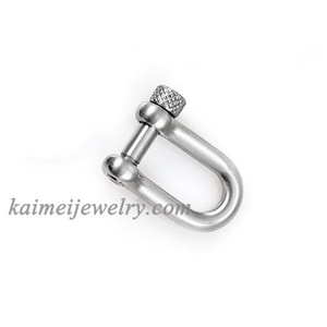 Bracelets' Phụ Kiện Thép Không Gỉ Đúc Biểu Tượng Tùy Chỉnh D Vòng Đeo Tay - Product Image 3