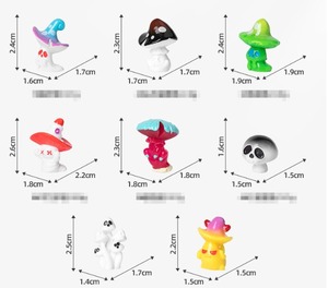 Figuras de Resina de Hongos para Halloween, Decoración de Casa de Hongos de Bosque de Cuentos de Hadas, Gnomos Kawaii, Decoración de Jardín de Fantasía, Escena para Amantes de las Plantas - Product Image 2