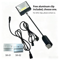 Foco LED para Exposiciones 20W 30W de Aluminio con Brazo Largo y Cabezal Tipo Pala Ra80 IP20 AC 85-265V Enlazable para Fondo de Stand de Ferias Comerciales